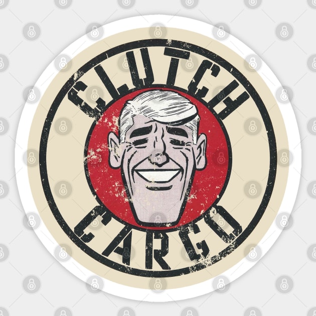 Clutch Cargo Sticker by retrorockit